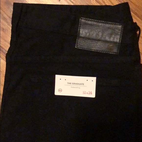 Ag Adriano Goldschmied black jeans NEW WITH TAGS - Picture 1 of 6